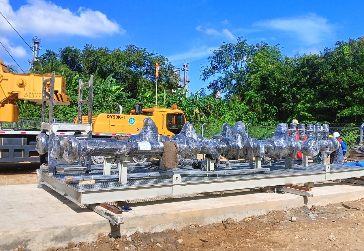 Site Construction Service Gas Processing Facility - Context Image